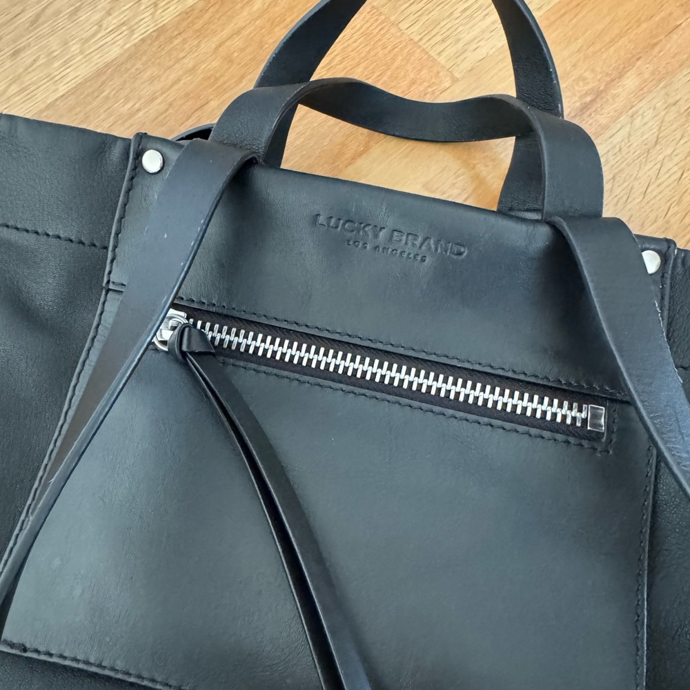 Lucky Brand Black Tote Bag - Picture 3 of 9